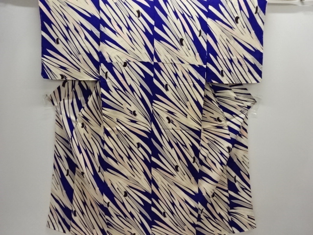 JAPANESE KIMONO / ANTIQUE KIMONO / TAISHO ROMAN STYLE / ABSTRACT